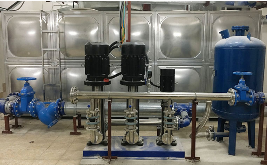 不锈钢水箱应用于箱泵一体化设备